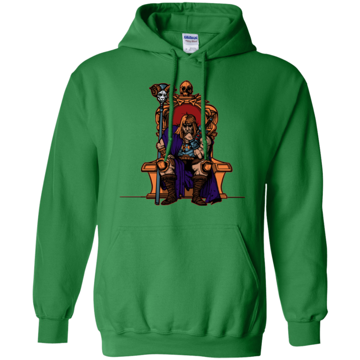 Sweatshirts Irish Green / S King Of Eternia Pullover Hoodie