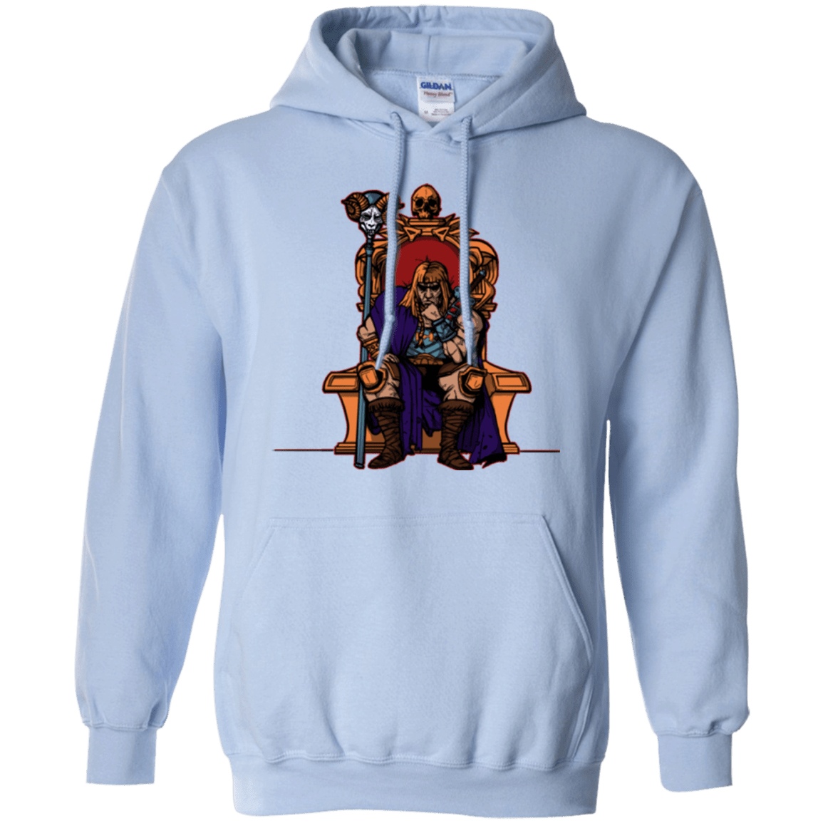 Sweatshirts Light Blue / S King Of Eternia Pullover Hoodie