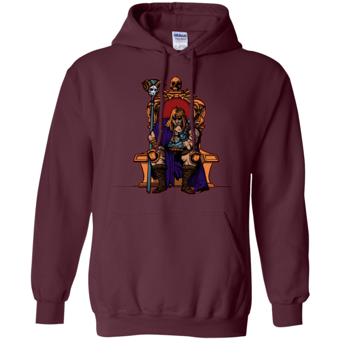 Sweatshirts Maroon / S King Of Eternia Pullover Hoodie