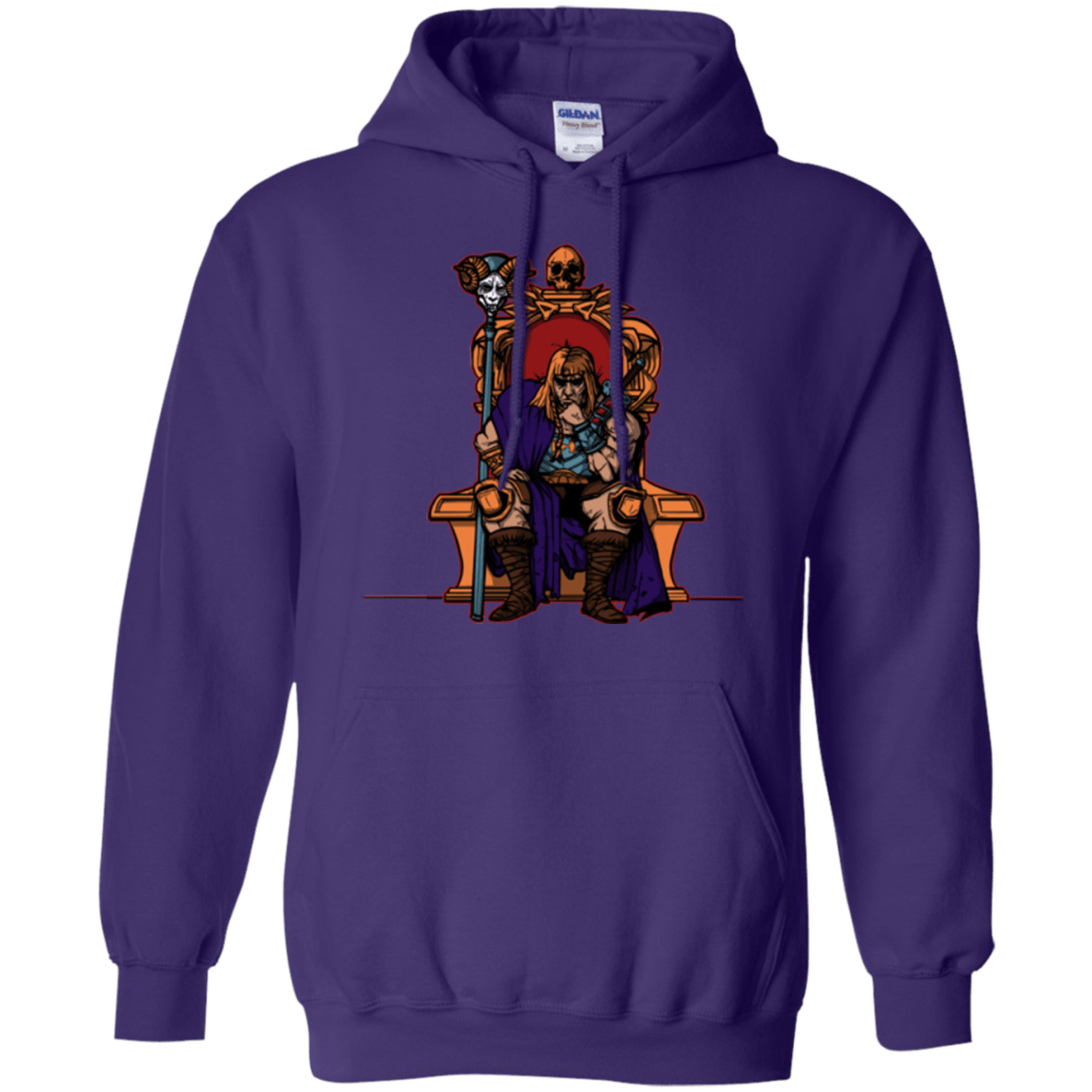Sweatshirts Purple / S King Of Eternia Pullover Hoodie