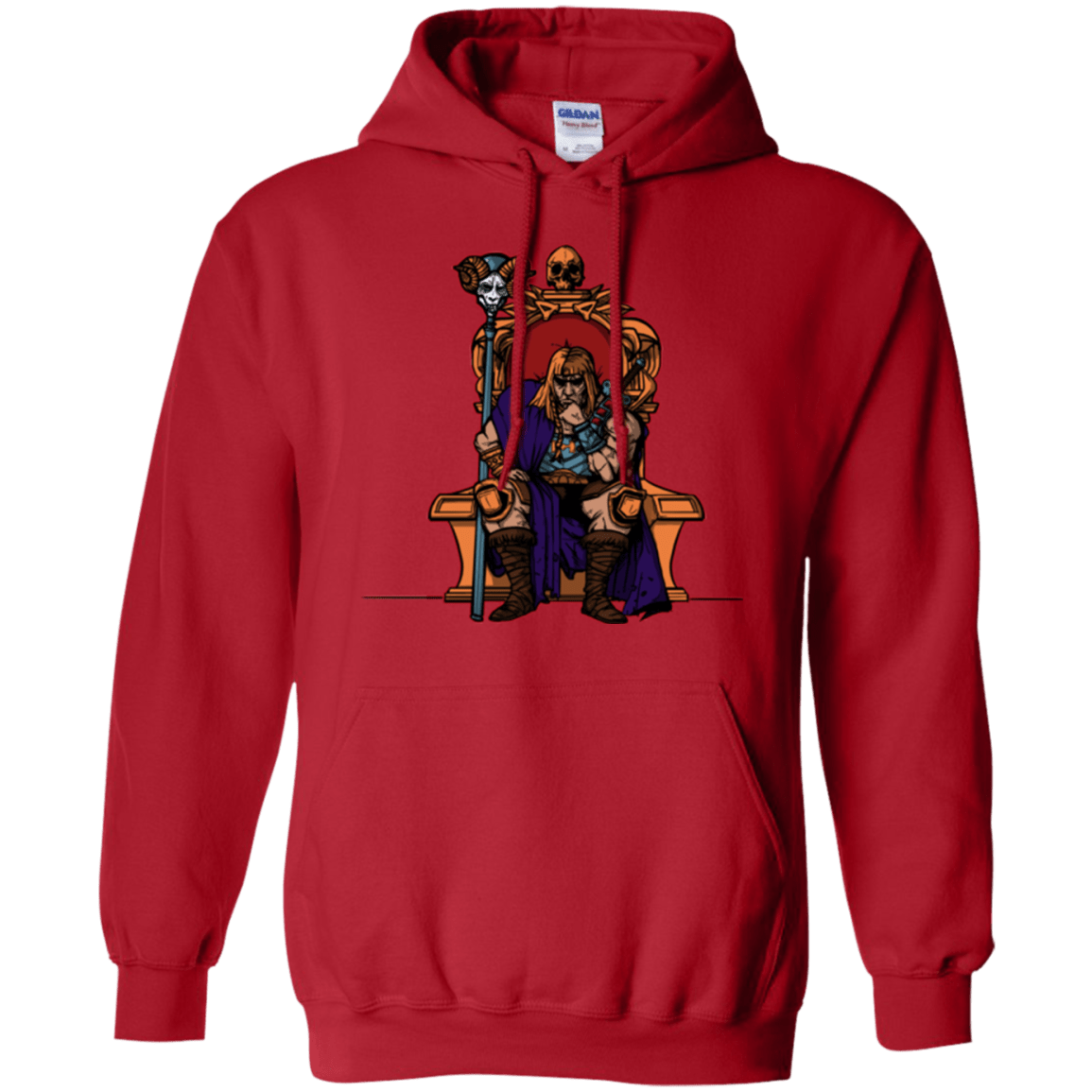 Sweatshirts Red / S King Of Eternia Pullover Hoodie
