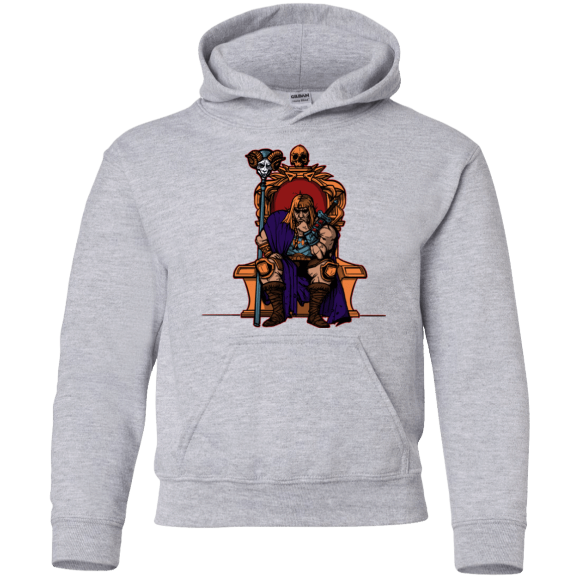 Sweatshirts Sport Grey / YS King Of Eternia Youth Hoodie