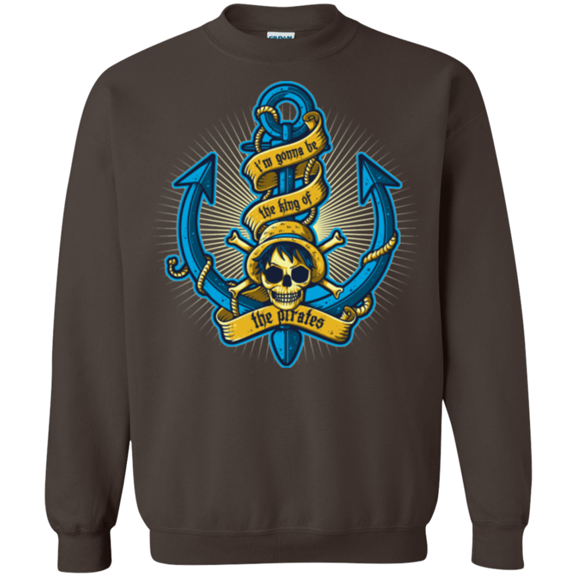 Sweatshirts Dark Chocolate / Small KING OF PIRATES Crewneck Sweatshirt