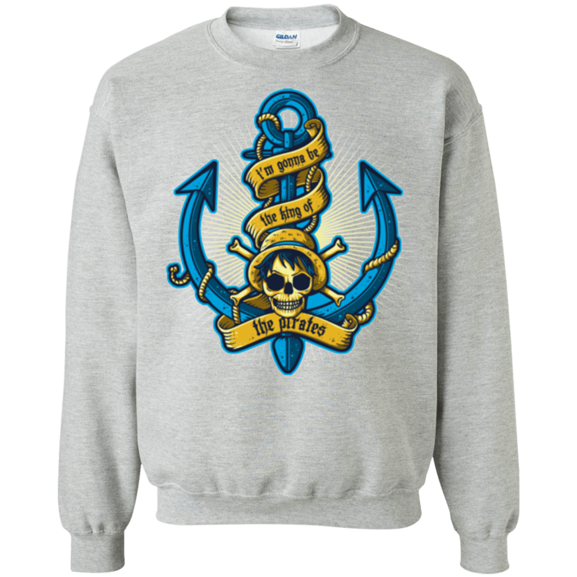Sweatshirts Sport Grey / Small KING OF PIRATES Crewneck Sweatshirt