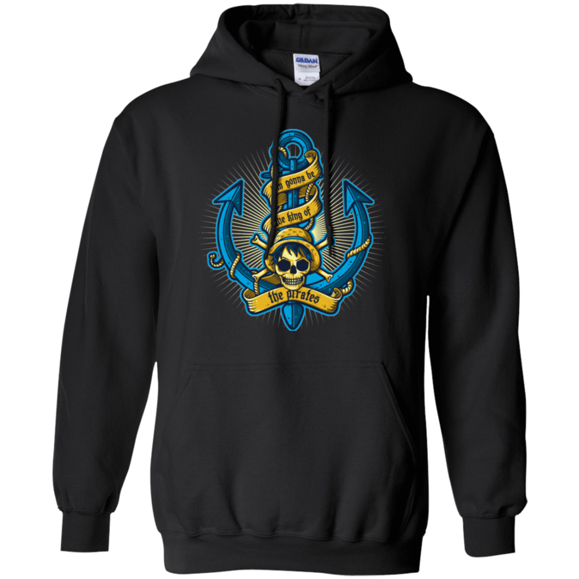 Sweatshirts Black / Small KING OF PIRATES Pullover Hoodie
