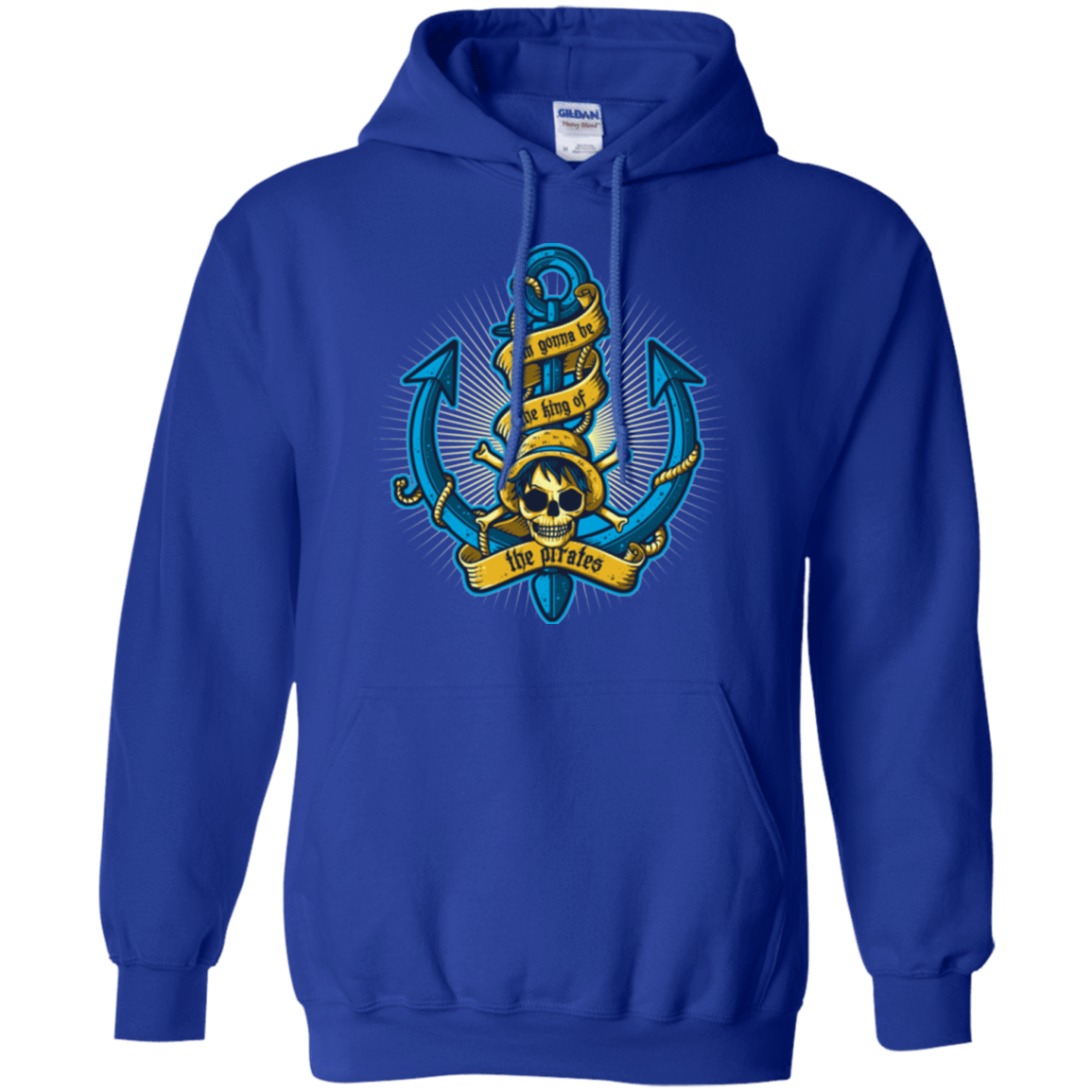 Sweatshirts Royal / Small KING OF PIRATES Pullover Hoodie
