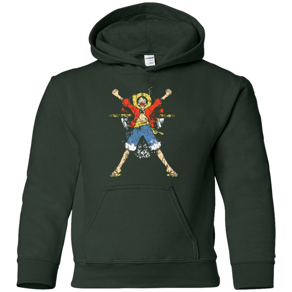 Sweatshirts Forest Green / YS King of Pirates Youth Hoodie