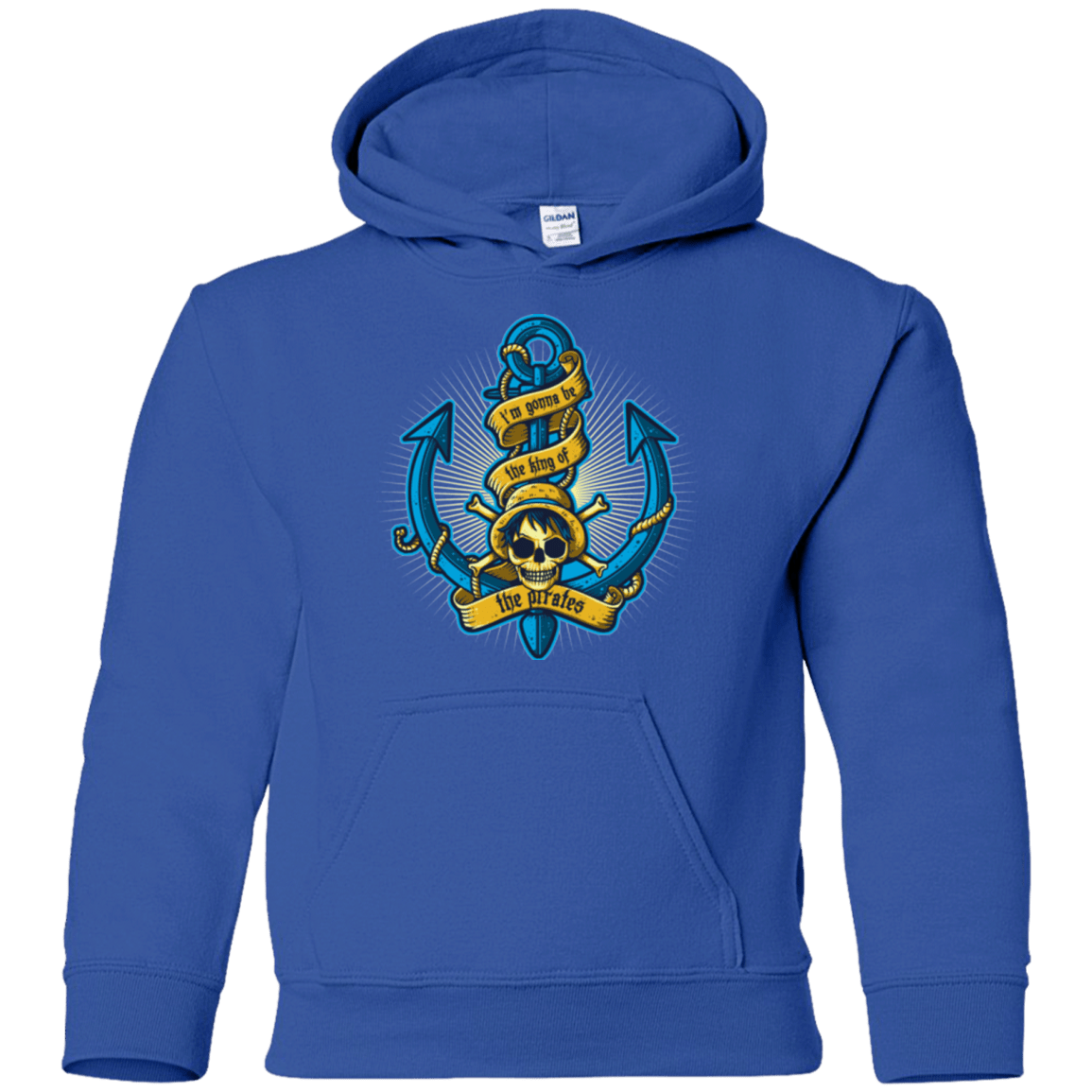 Sweatshirts Royal / YS KING OF PIRATES Youth Hoodie