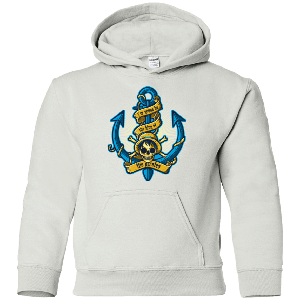 Sweatshirts White / YS KING OF PIRATES Youth Hoodie