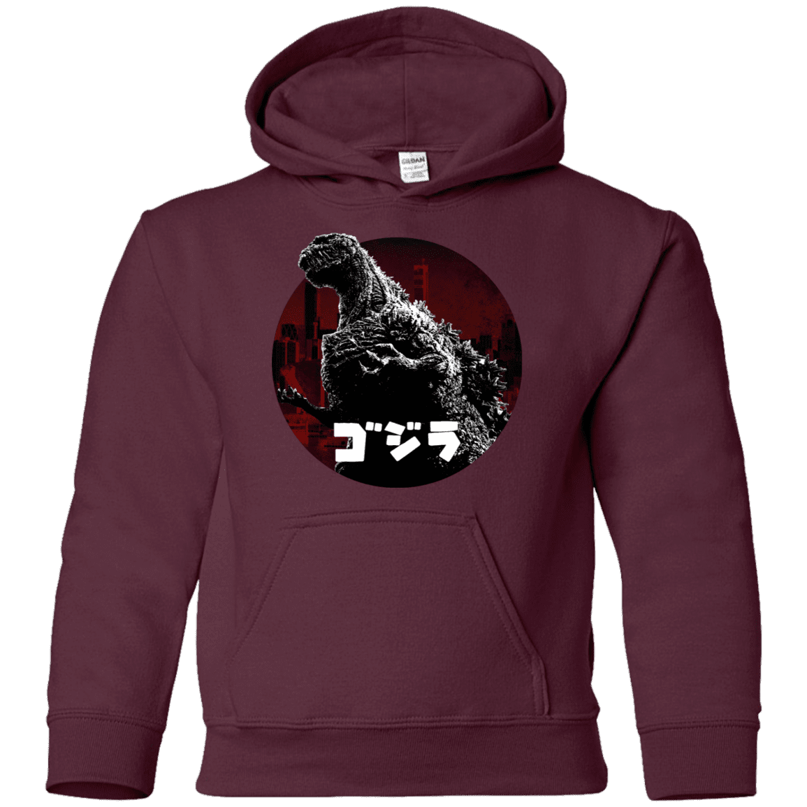 Sweatshirts Maroon / YS King Of The City Youth Hoodie