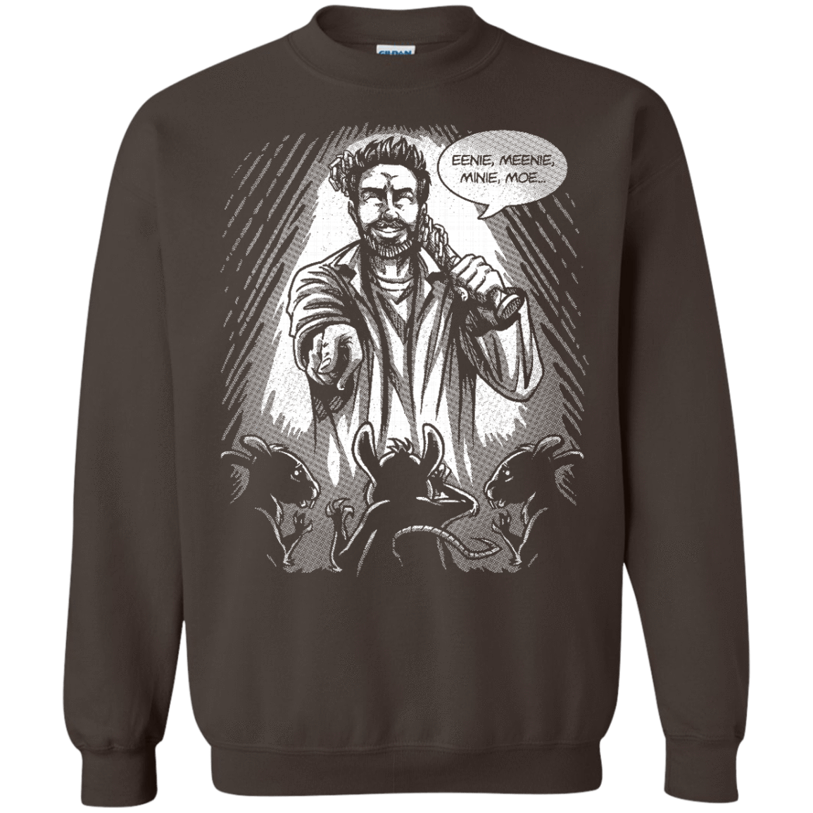 Sweatshirts Dark Chocolate / Small King of the Rats Crewneck Sweatshirt