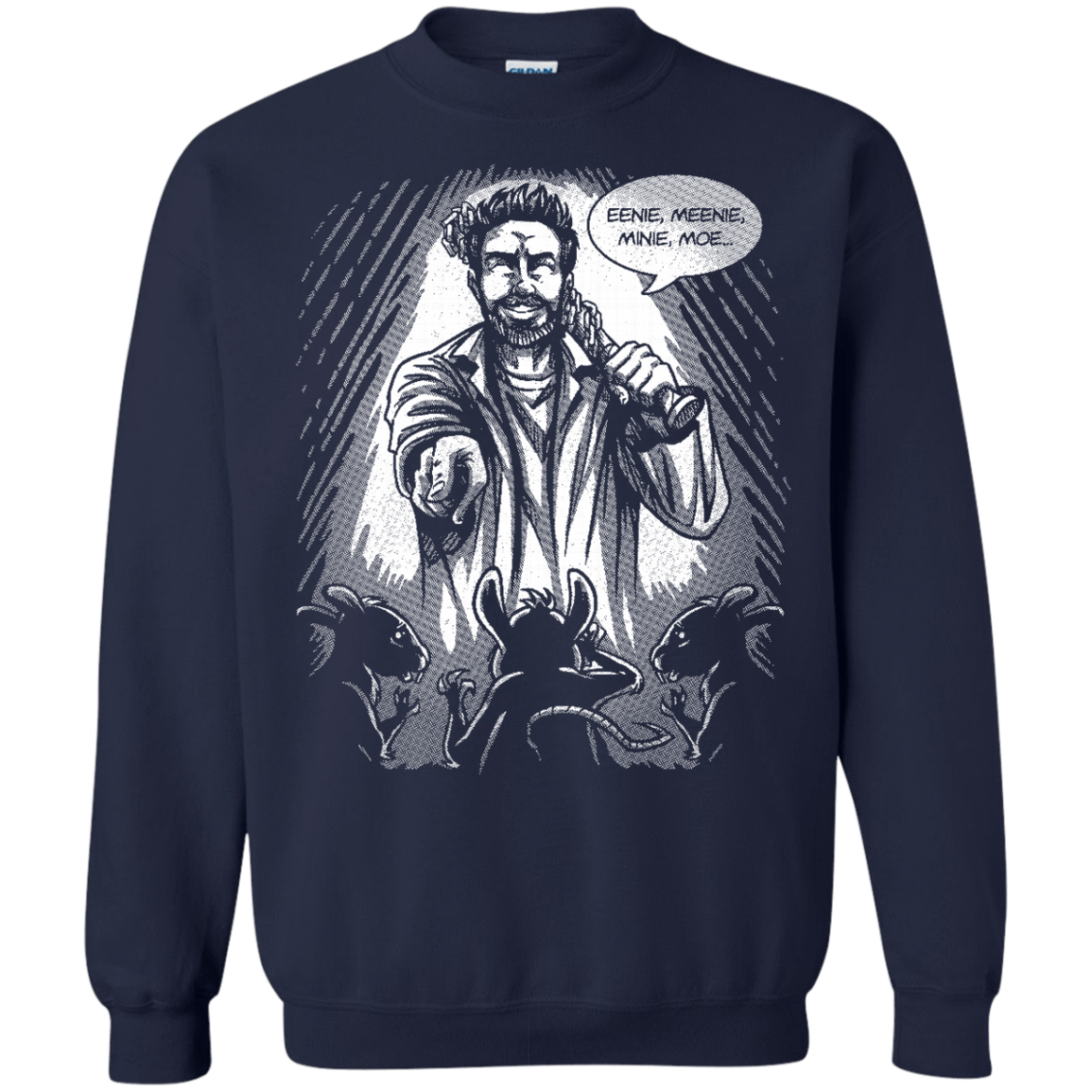 Sweatshirts Navy / Small King of the Rats Crewneck Sweatshirt