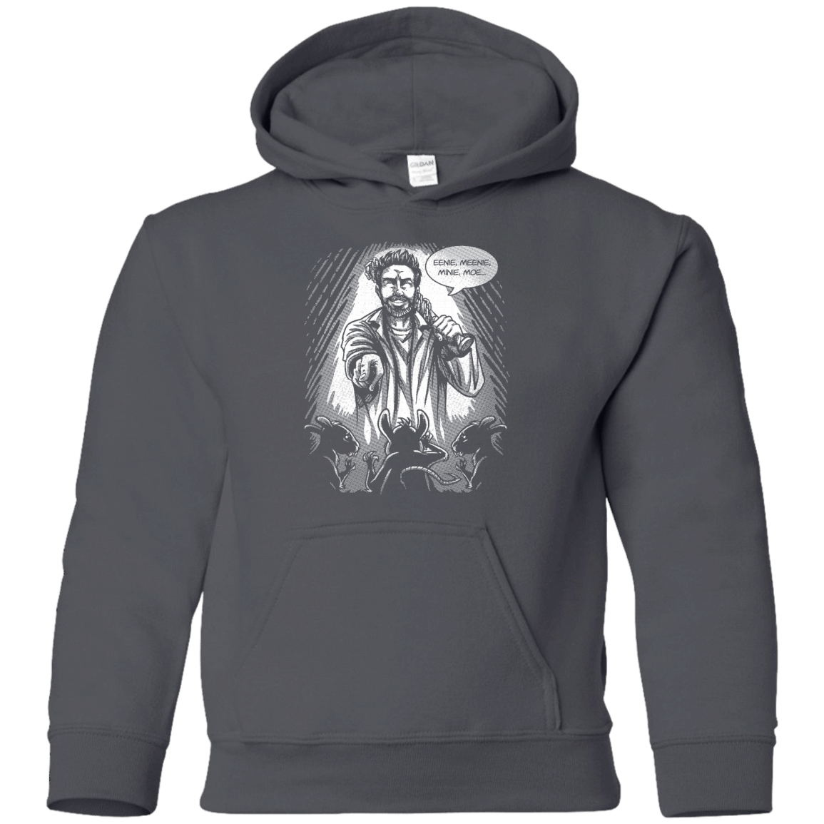 Sweatshirts Charcoal / YS King of the Rats Youth Hoodie