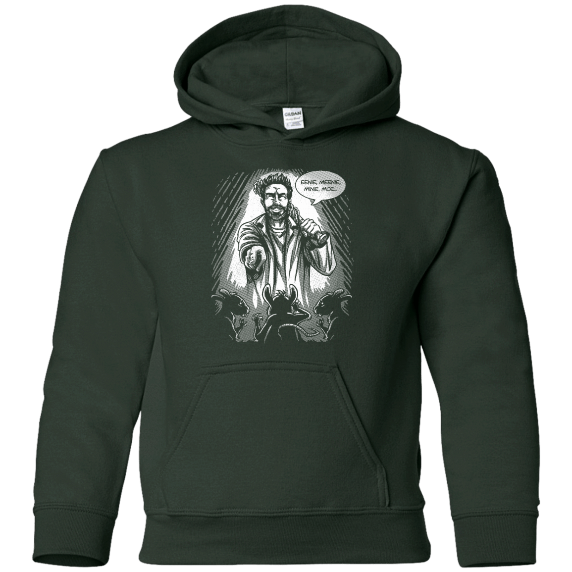 Sweatshirts Forest Green / YS King of the Rats Youth Hoodie