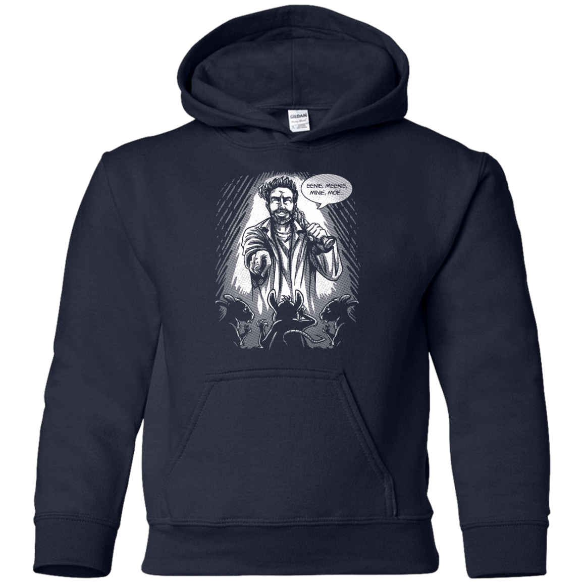 Sweatshirts Navy / YS King of the Rats Youth Hoodie