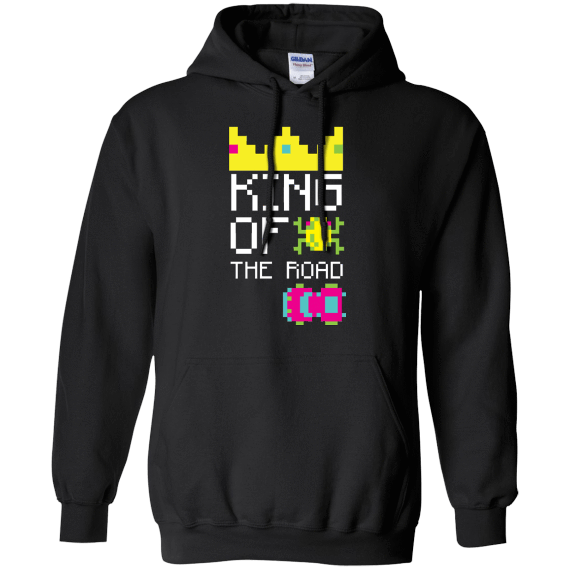 Sweatshirts Black / Small King Of The Road Pullover Hoodie
