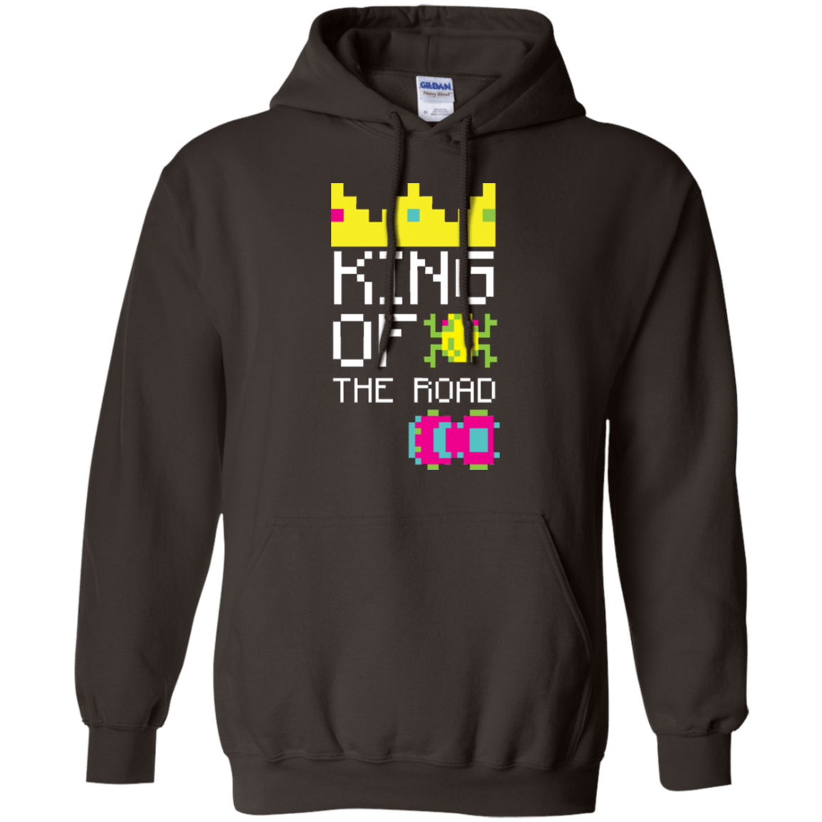 Sweatshirts Dark Chocolate / Small King Of The Road Pullover Hoodie