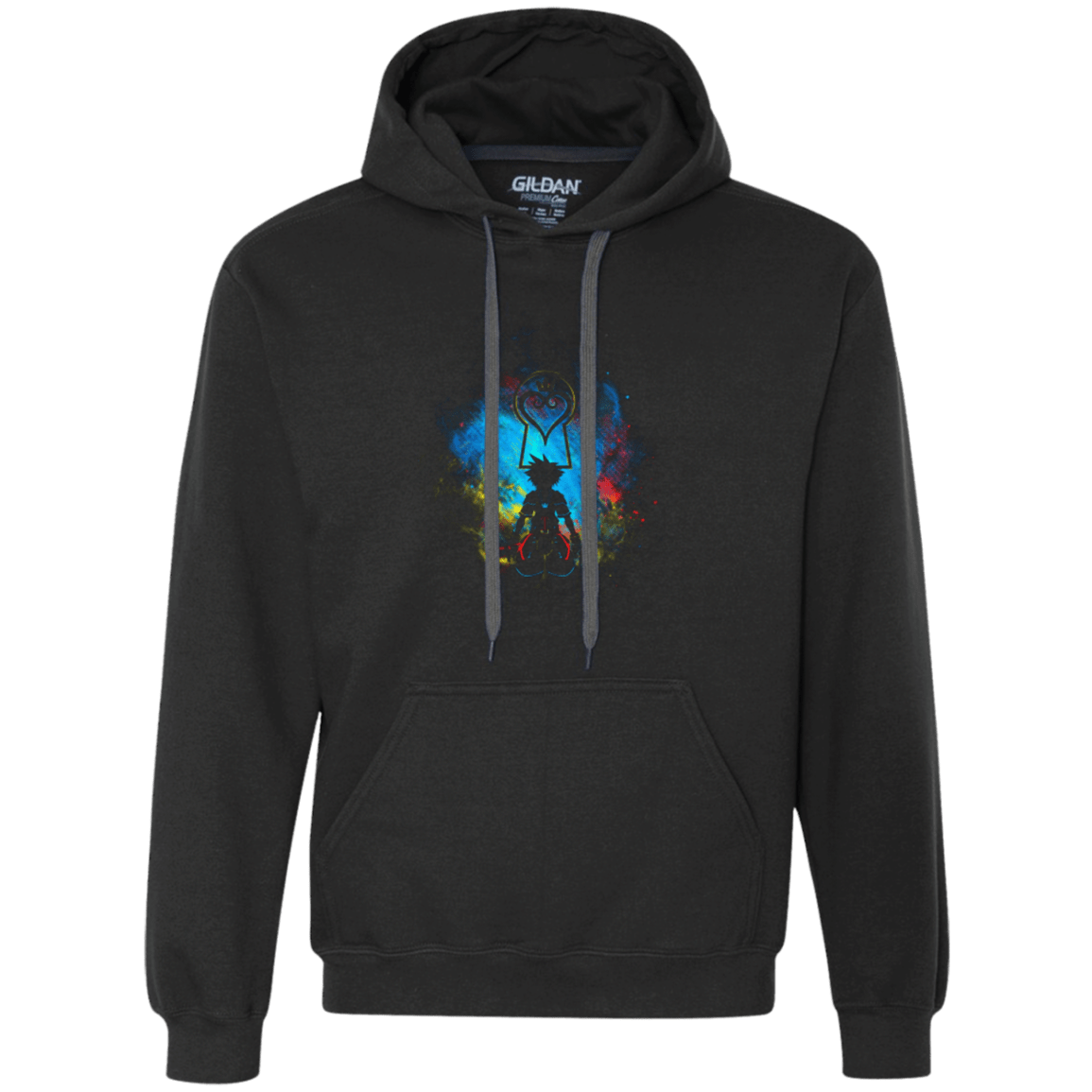 Sweatshirts Black / Small KINGDOM ART Premium Fleece Hoodie