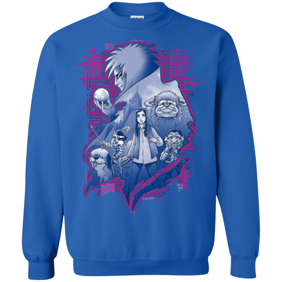 Sweatshirts Royal / Small Kings Labyrinth Crewneck Sweatshirt