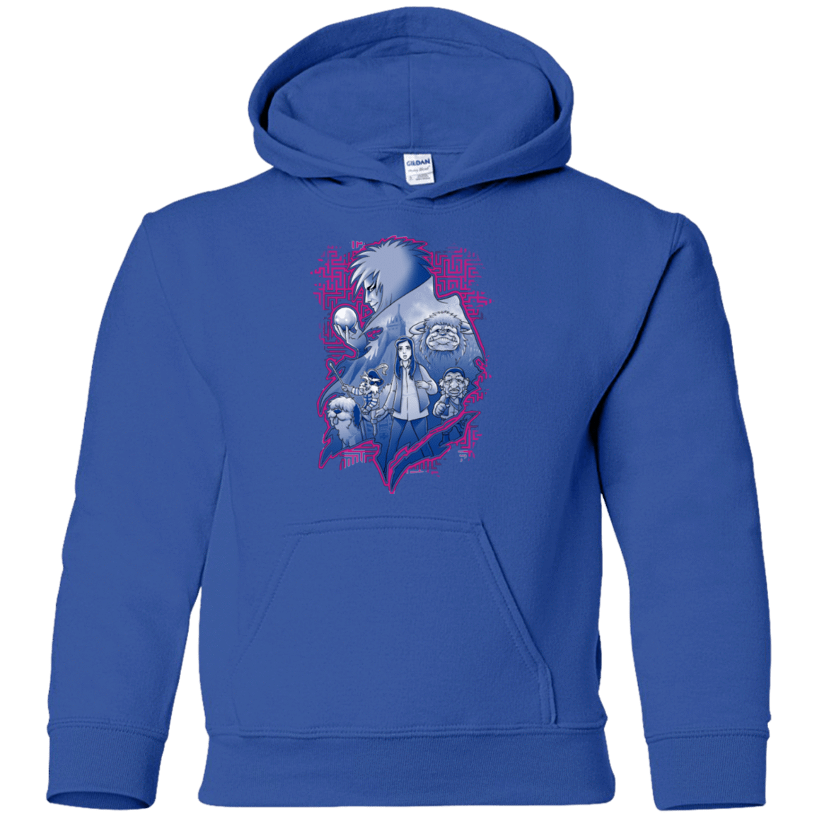 Sweatshirts Royal / YS Kings Labyrinth Youth Hoodie