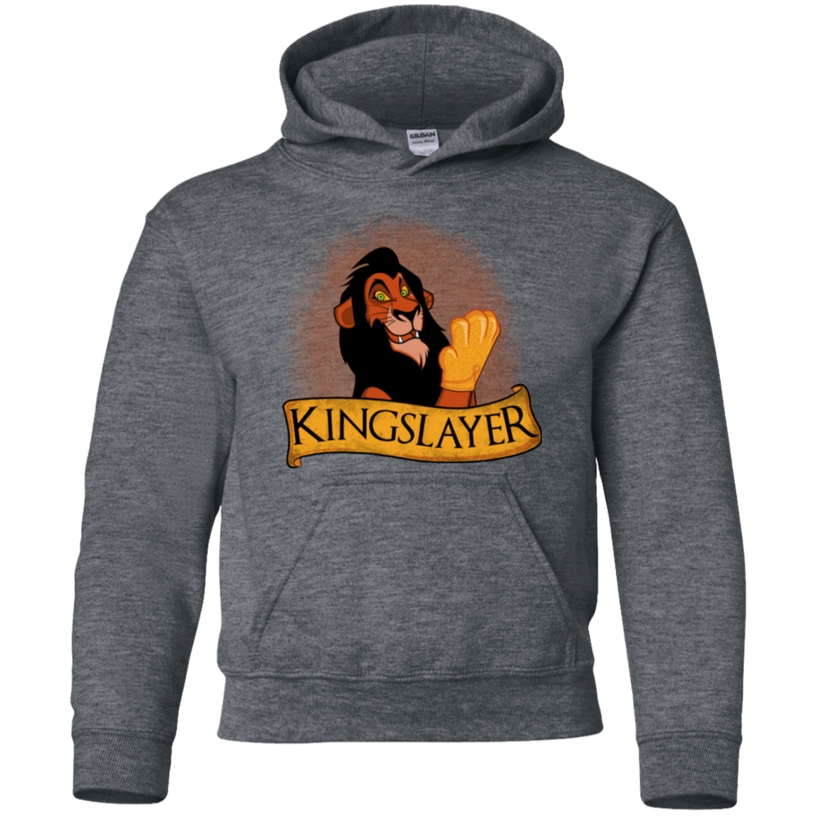 Sweatshirts Dark Heather / YS Kingslayer Youth Hoodie