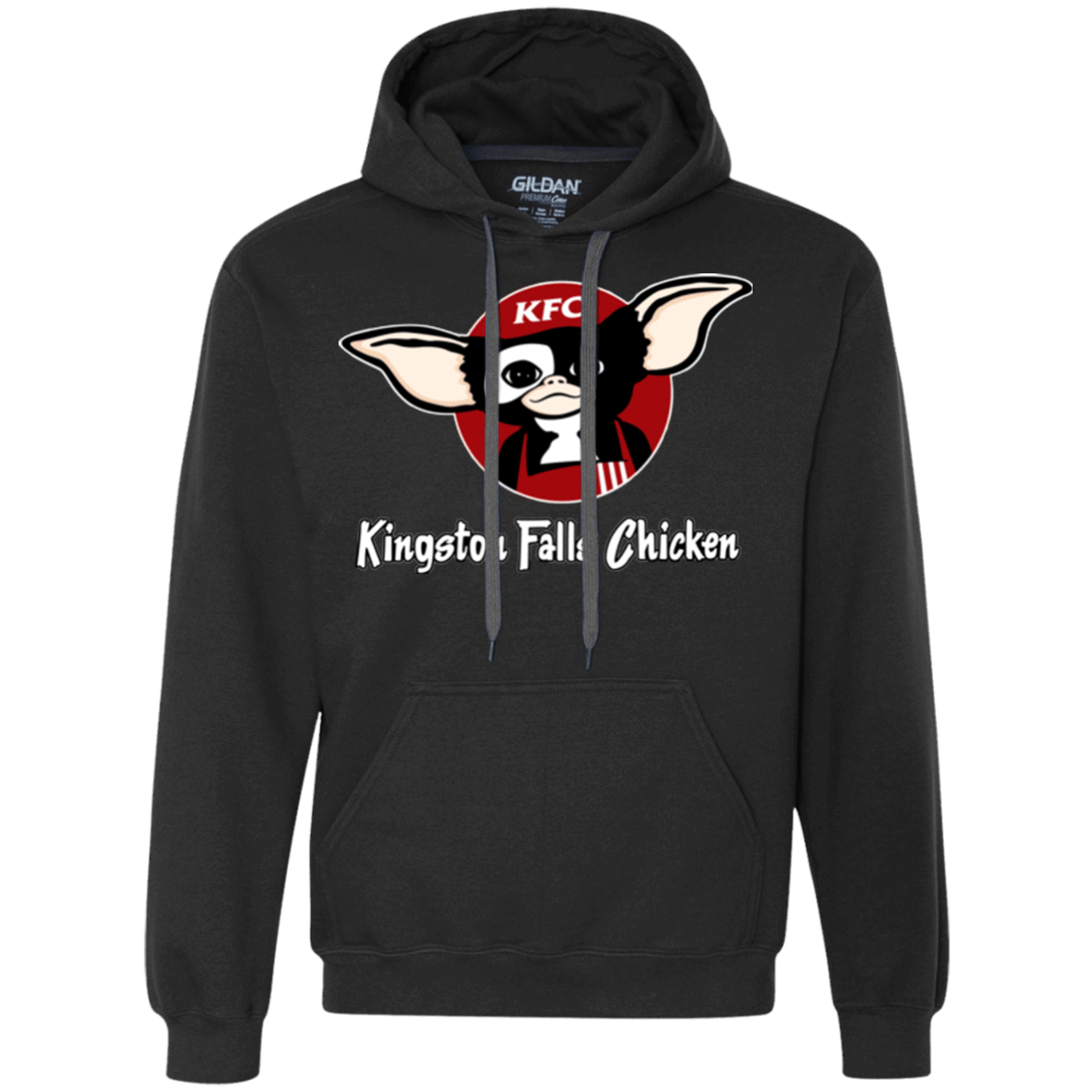 Sweatshirts Black / Small Kingston Falls Chicken Premium Fleece Hoodie