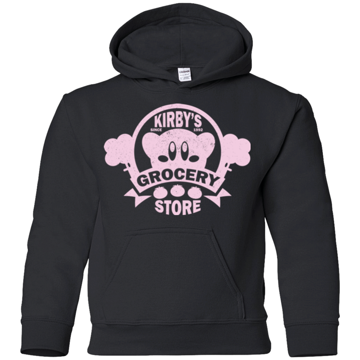 Sweatshirts Black / YS Kirbys Grocery Store Youth Hoodie