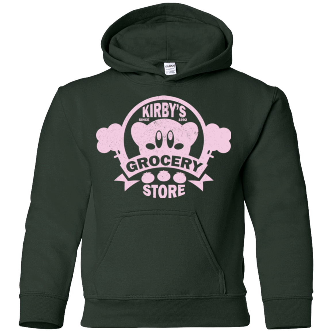 Sweatshirts Forest Green / YS Kirbys Grocery Store Youth Hoodie