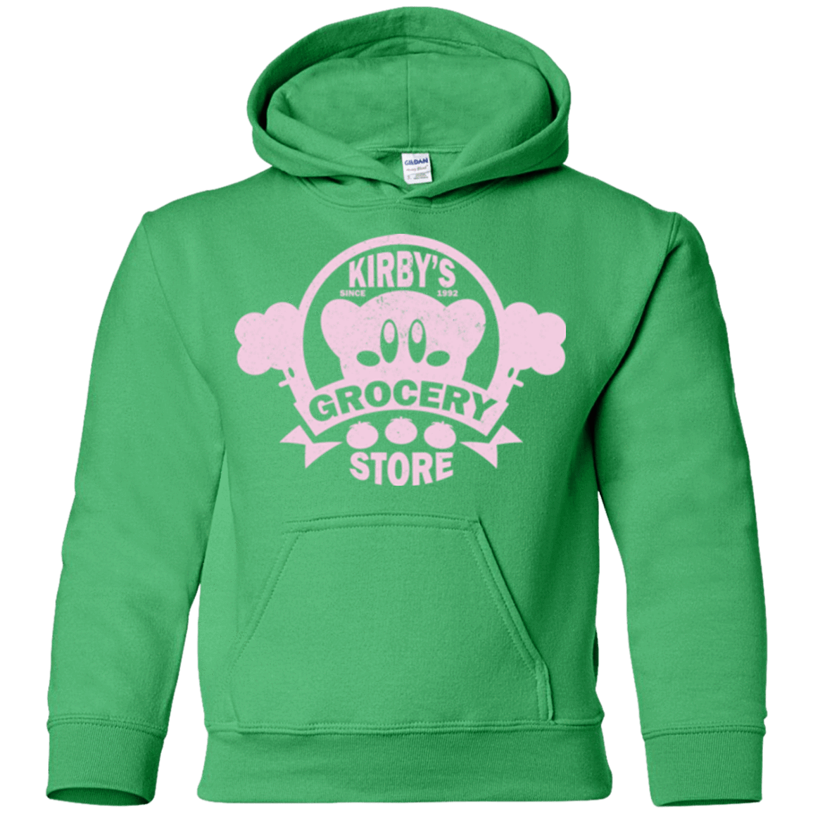 Sweatshirts Irish Green / YS Kirbys Grocery Store Youth Hoodie