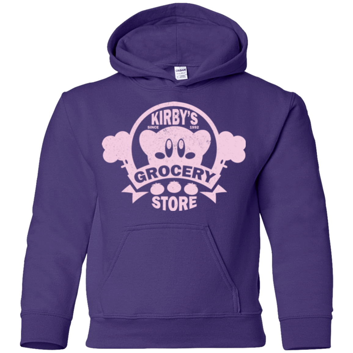Sweatshirts Purple / YS Kirbys Grocery Store Youth Hoodie
