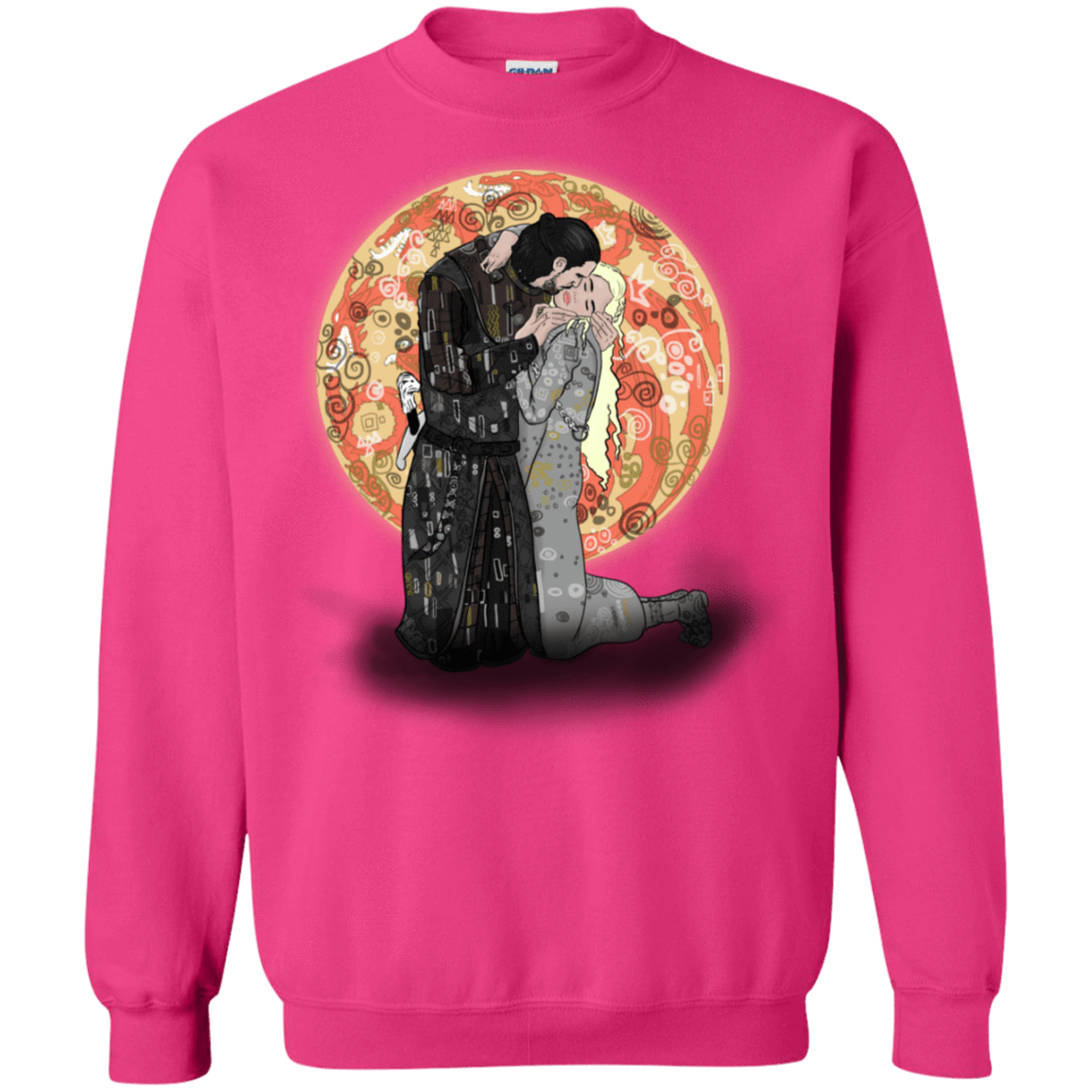 Sweatshirts Heliconia / S Kiss Jon and Dany Crewneck Sweatshirt