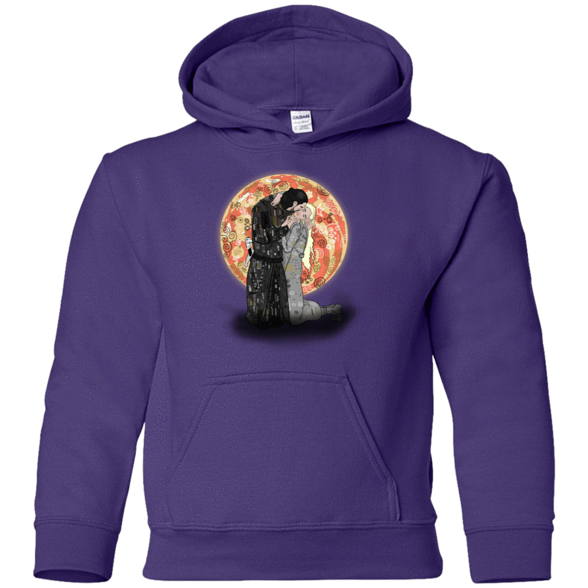 Sweatshirts Purple / YS Kiss Jon and Dany Youth Hoodie