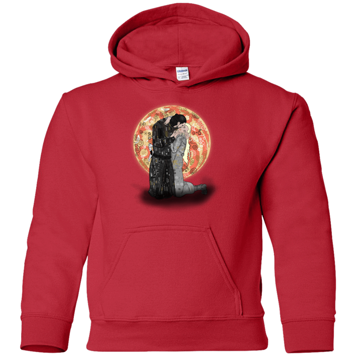 Sweatshirts Red / YS Kiss Jon and Dany Youth Hoodie