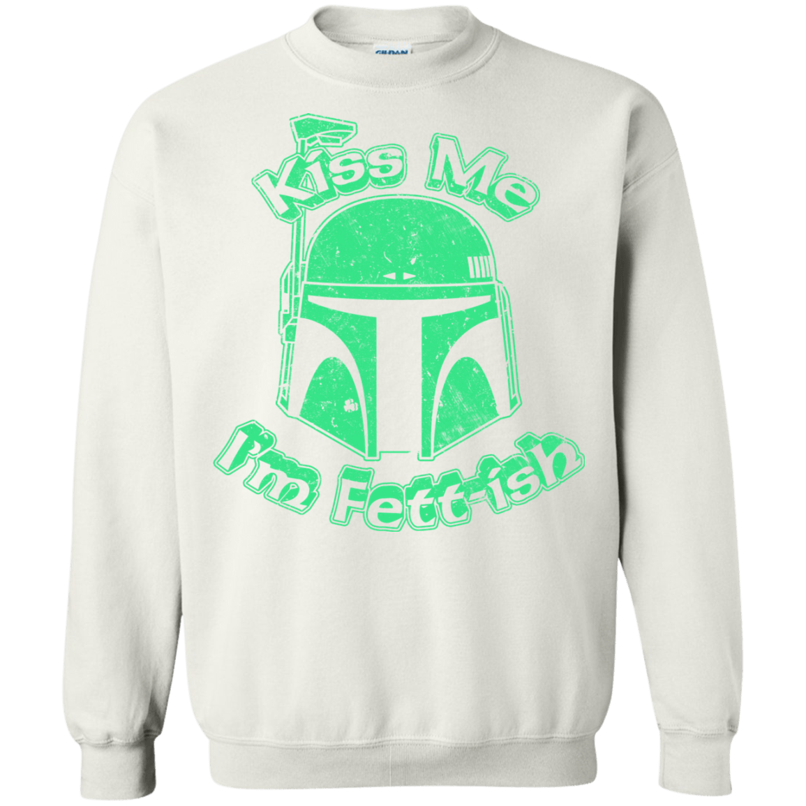 Sweatshirts White / Small Kiss Me Im Fettish Crewneck Sweatshirt