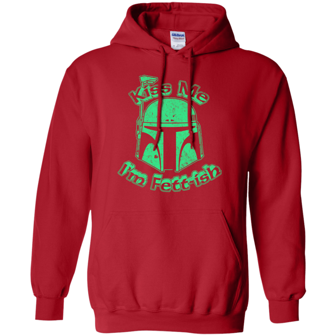 Kiss Me Im Fettish Pullover Hoodie