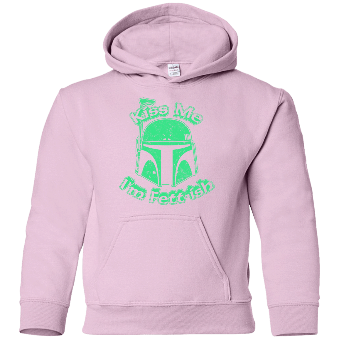 Sweatshirts Light Pink / YS Kiss Me Im Fettish Youth Hoodie
