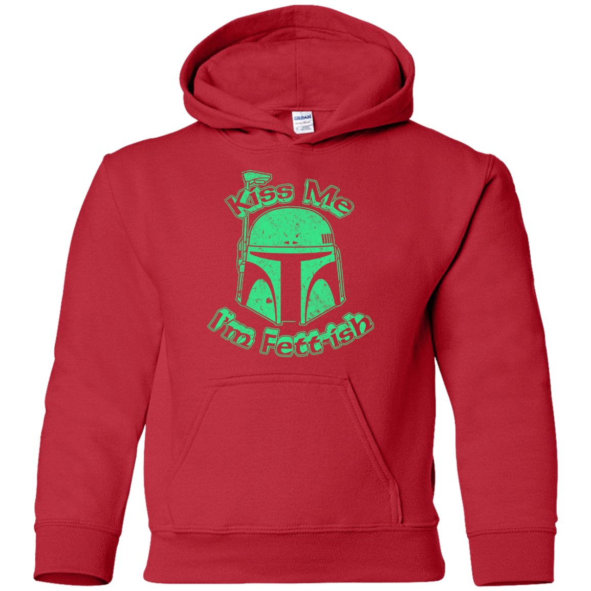 Sweatshirts Red / YS Kiss Me Im Fettish Youth Hoodie