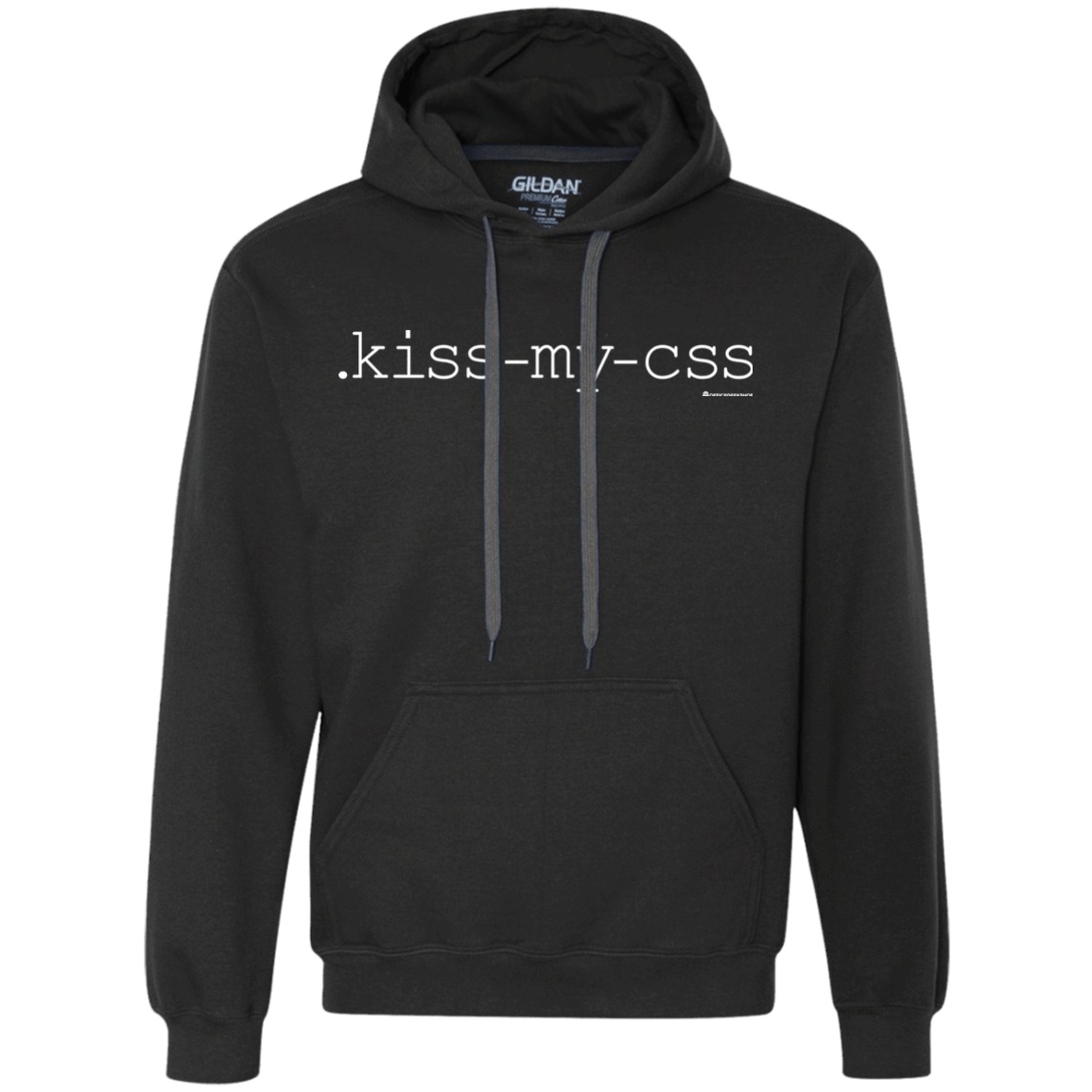 Sweatshirts Black / Small Kiss My CSS Premium Fleece Hoodie