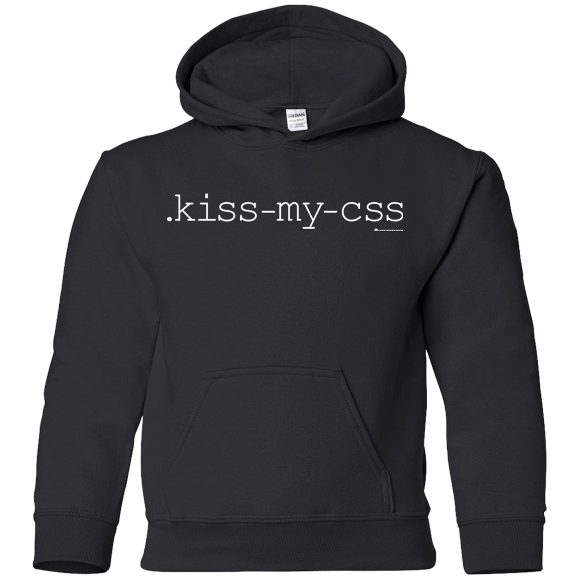 Sweatshirts Black / YS Kiss My CSS Youth Hoodie