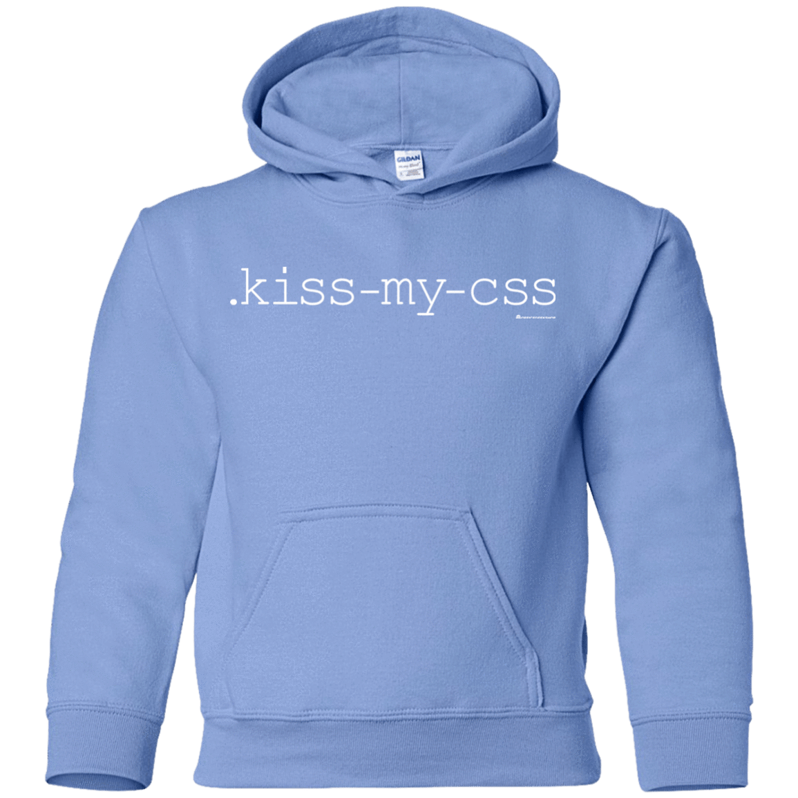 Sweatshirts Carolina Blue / YS Kiss My CSS Youth Hoodie