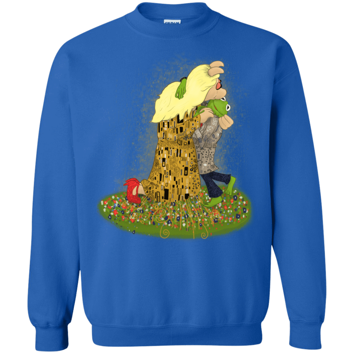 Sweatshirts Royal / S Kiss of Muppets Crewneck Sweatshirt