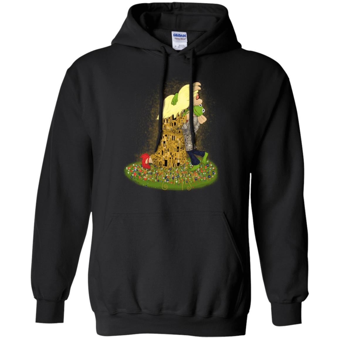 Sweatshirts Black / S Kiss of Muppets Pullover Hoodie