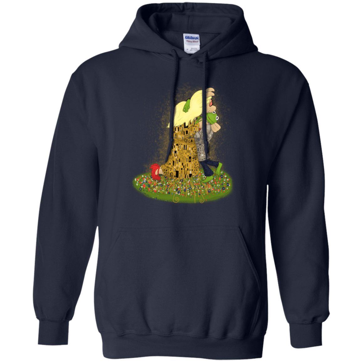 Sweatshirts Navy / S Kiss of Muppets Pullover Hoodie