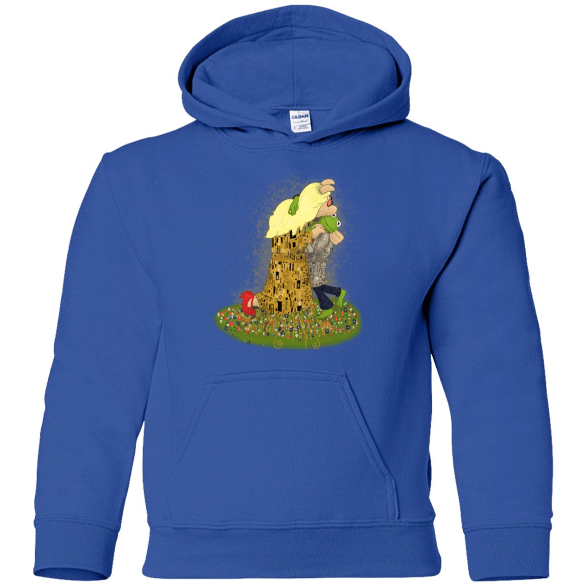 Sweatshirts Royal / YS Kiss of Muppets Youth Hoodie