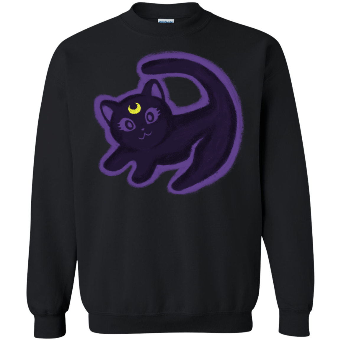 Sweatshirts Black / S Kitty Queen Crewneck Sweatshirt