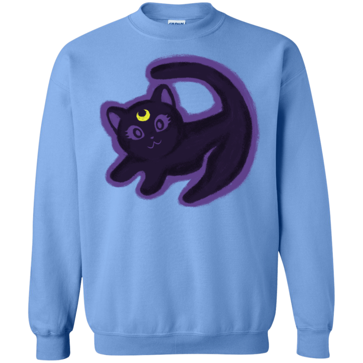 Sweatshirts Carolina Blue / S Kitty Queen Crewneck Sweatshirt