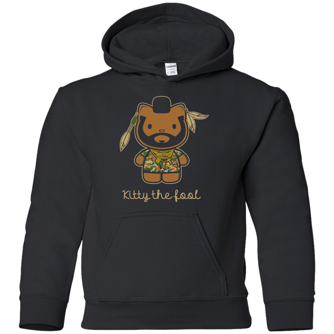 Kitty the Fool Youth Hoodie