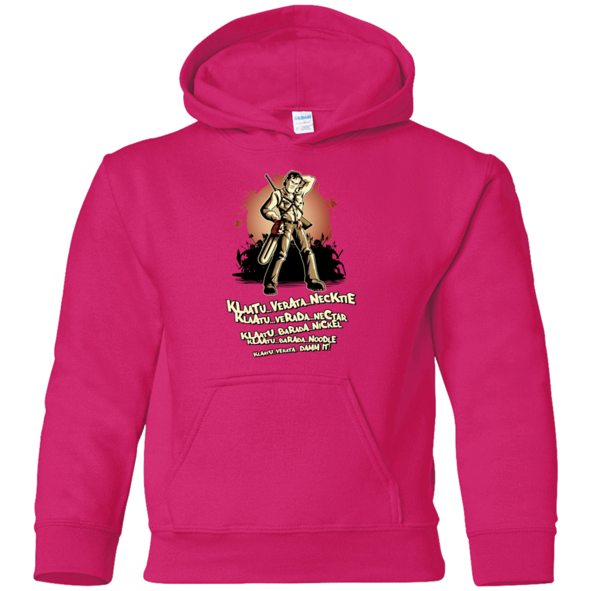 Sweatshirts Heliconia / YS Klaatu Barada Nikto Youth Hoodie