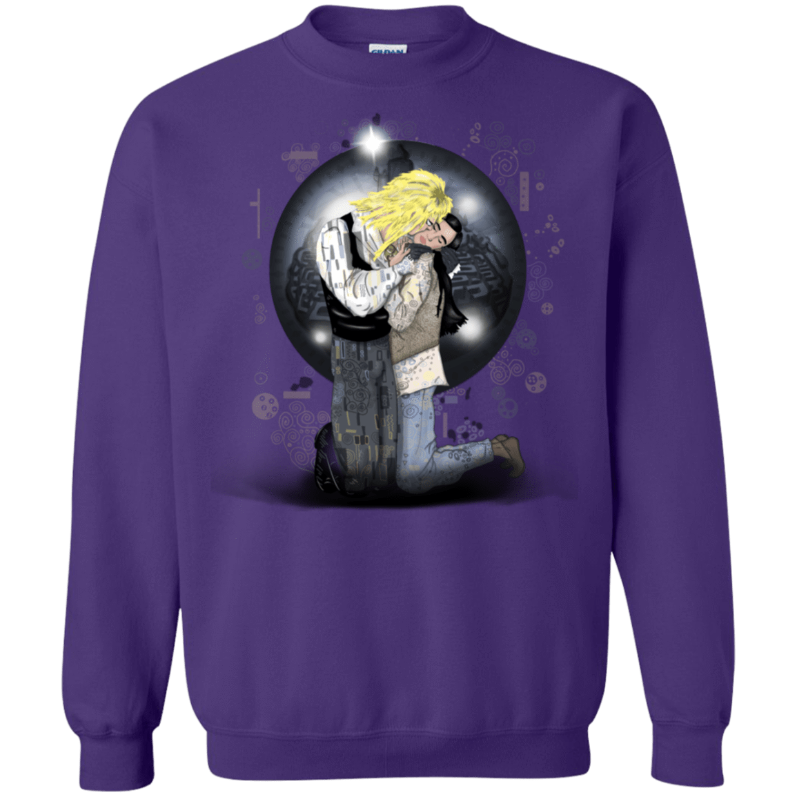 Sweatshirts Purple / S Klimt Jareth Crewneck Sweatshirt