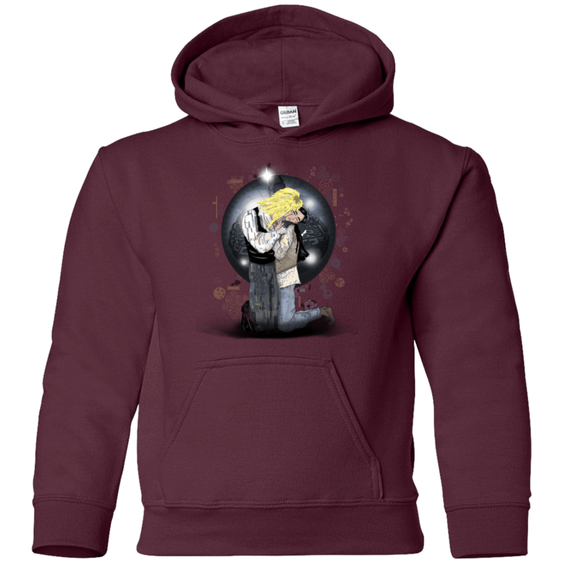 Sweatshirts Maroon / YS Klimt Jareth Youth Hoodie